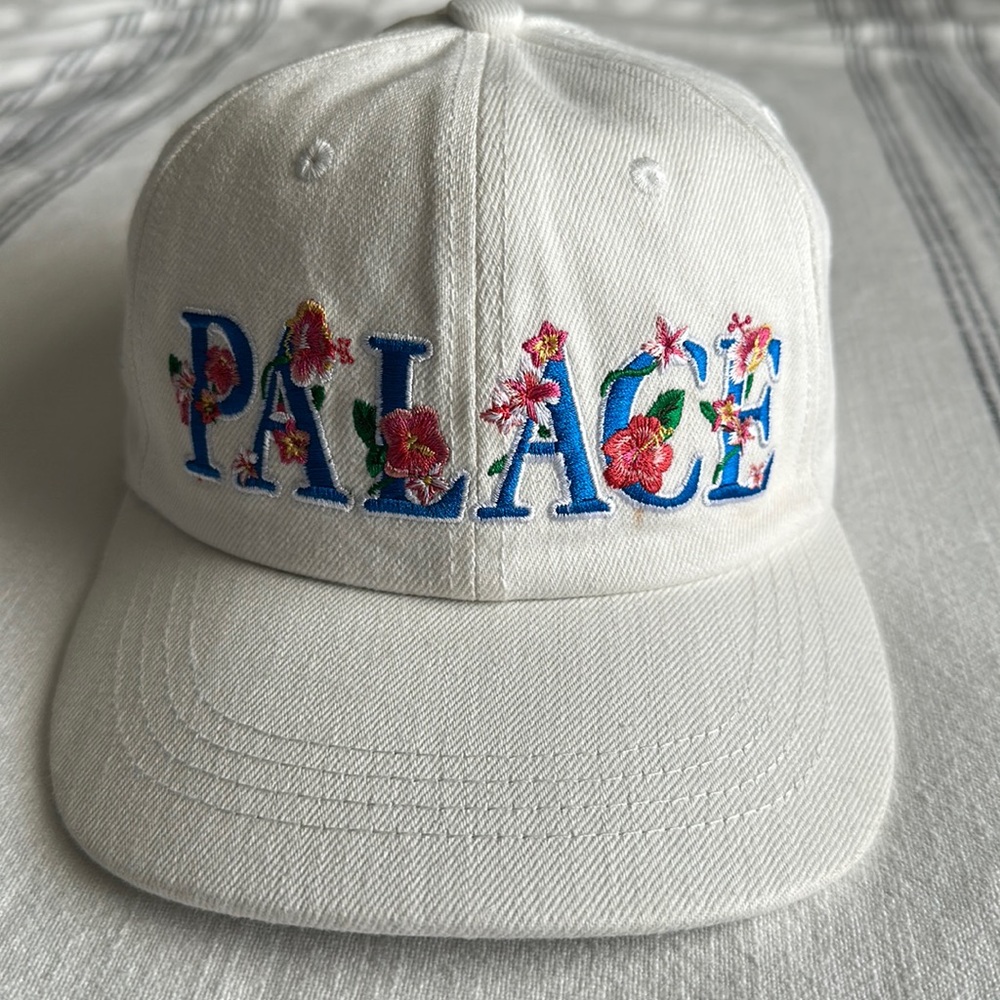 Palace Hawaii Embroidered Flower Hat